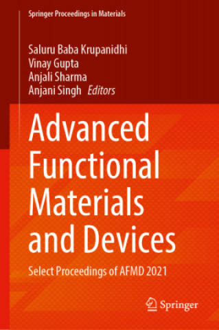 Kniha Advanced Functional Materials and Devices Anjani Kumar Singh