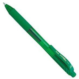 Kniha Pero gelové Pentel EnerGel BL107 - zelené 0,7mm 