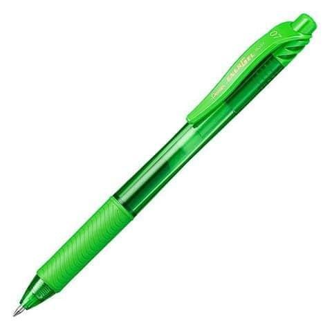 Kniha Pero gelové Pentel EnerGel BL107 - světle zelené 0,7mm 