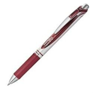 Książka Pero gelové Pentel EnerGel BL77 - burgundy 0,7mm 