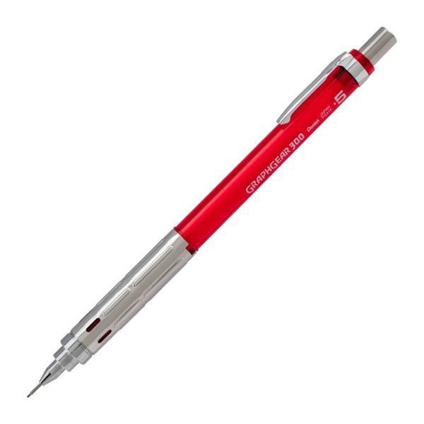 Papírszerek Mikrotužka Pentel GraphGear PG315 - červená 0,5mm 