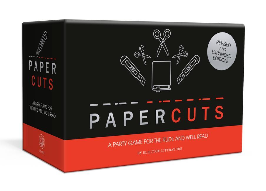 Hra/Hračka Papercuts: A Party Game for the Rude and Well-Read (a Card Game for Book Lovers) 