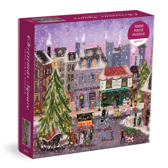 Joc / Jucărie Joy Laforme Christmas Square 1000 Piece Puzzle in Square Box Galison
