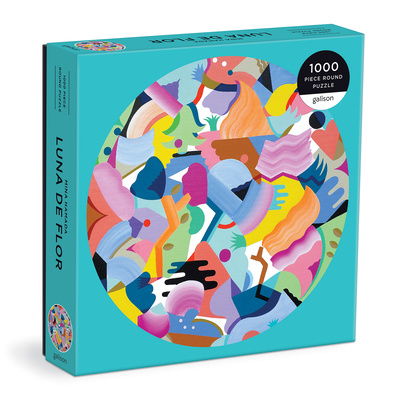 Game/Toy Mina Hamada Luna de Flor 1000 Piece Round Puzzle Galison