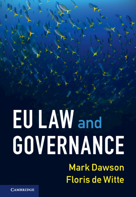Boek EU Law and Governance Mark Dawson