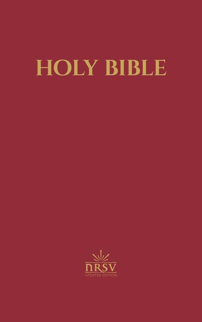 Knjiga NRSV Updated Edition Pew Bible with Apocrypha (Hardcover, Burgundy) 