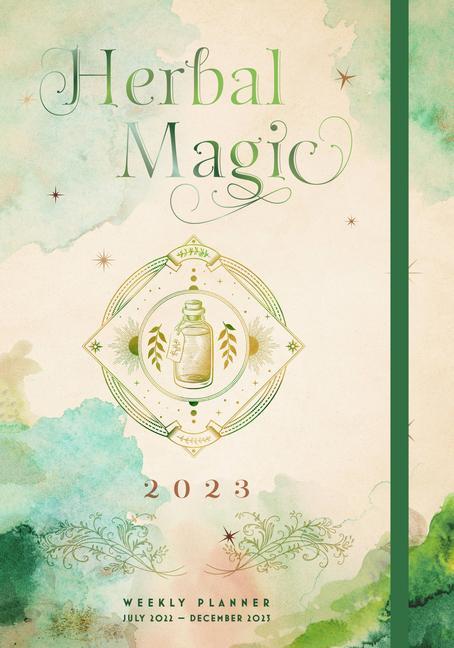 Книга Herbal Magic 2023 Weekly Planner EDITORS OF ROCK POIN