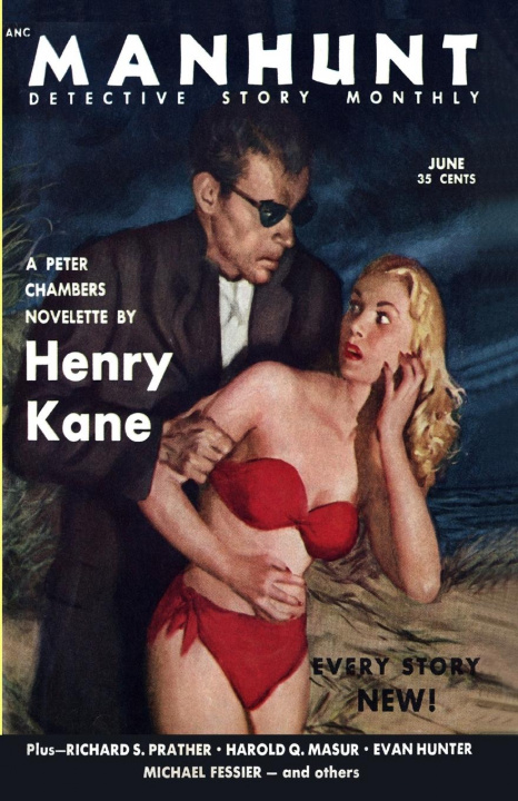 Knjiga Manhunt, June 1953 Richard S. Prather