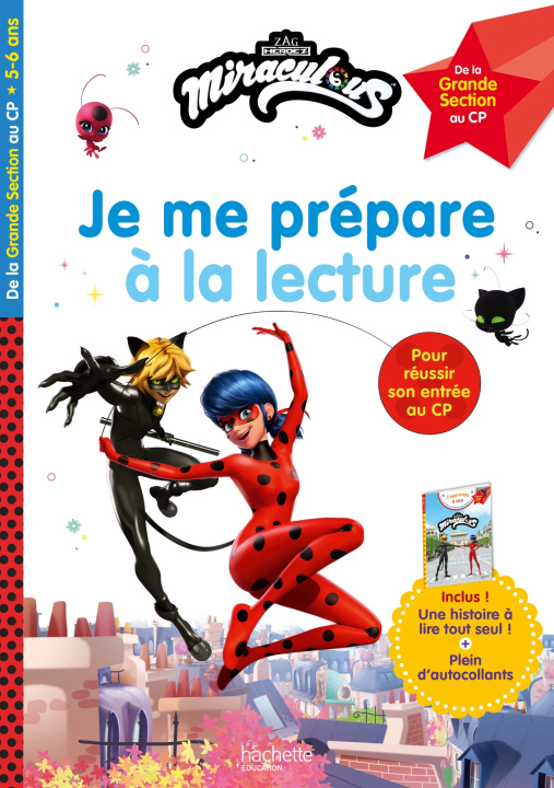 Könyv Miraculous - Je me prépare à la lecture Grande Section - CP, dès 5 ans - Cahier de vacances 2022 Isabelle Albertin