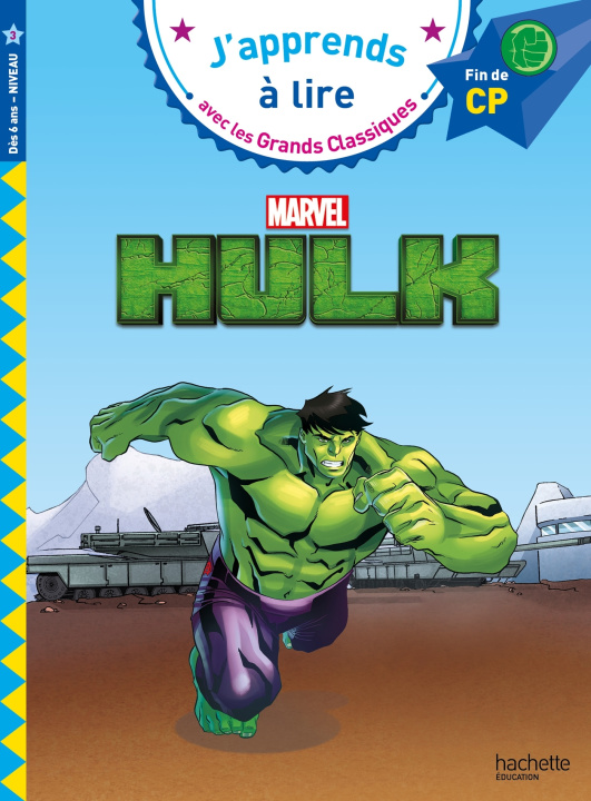 Könyv Disney -  Marvel - Hulk CP niveau 3 Isabelle Albertin