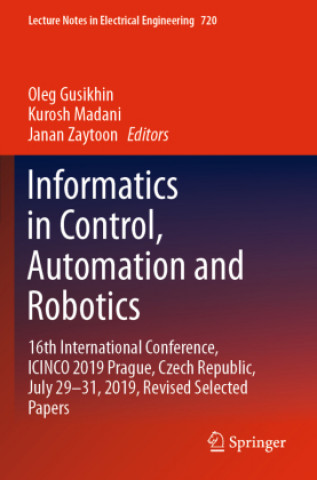 Libro Informatics in Control, Automation and Robotics Janan Zaytoon