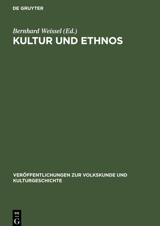 Книга Kultur und Ethnos No Contributor