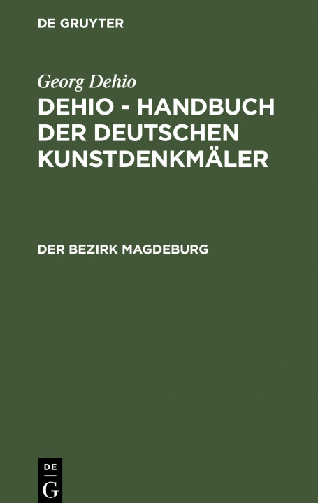 Buch Bezirk Magdeburg No Contributor