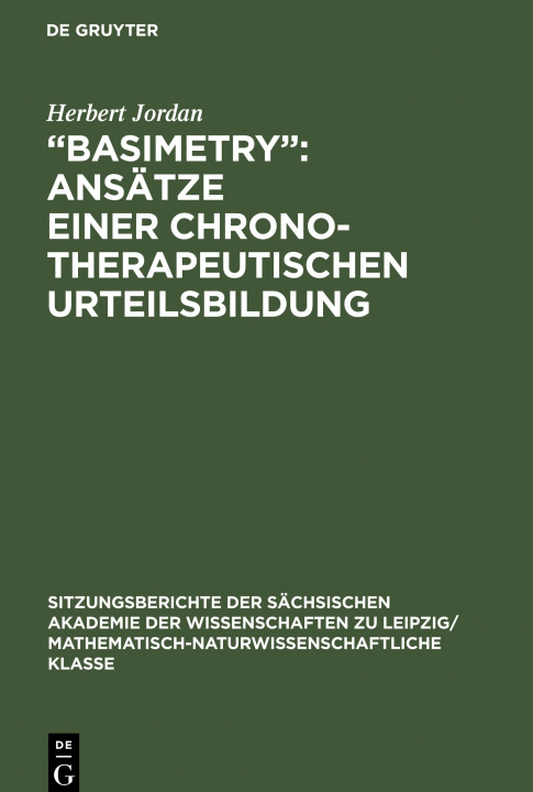 Boek "Basimetry Herbert Jordan