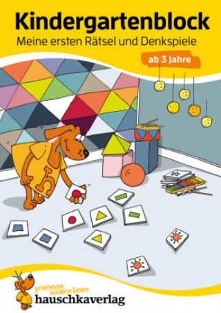 Könyv Kindergartenblock ab 3 Jahre - Meine ersten Rätsel und Denkspiele Sabine Dengl