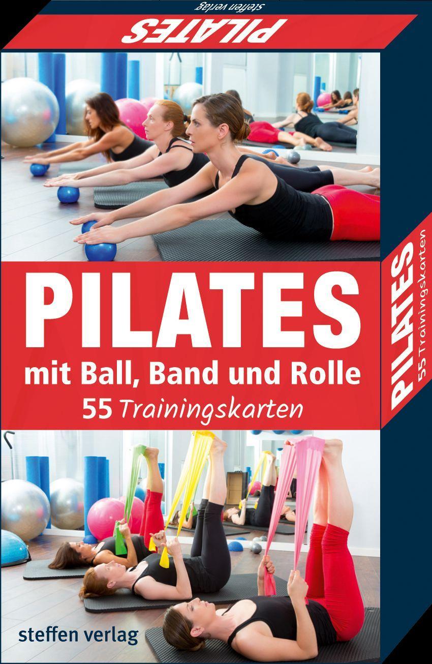 Carte Trainingskarten: Pilates mit Ball, Band und Rolle Ronald Thomschke