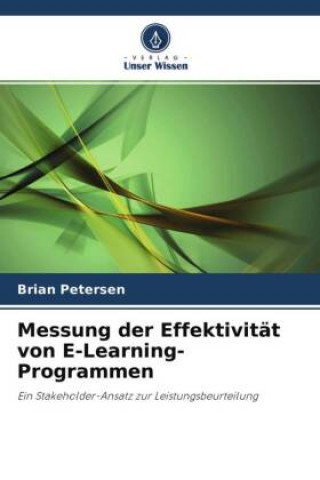 Book Messung der Effektivität von E-Learning-Programmen Brian Petersen