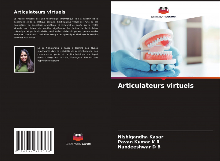 Knjiga Articulateurs virtuels Pavan Kumar K R