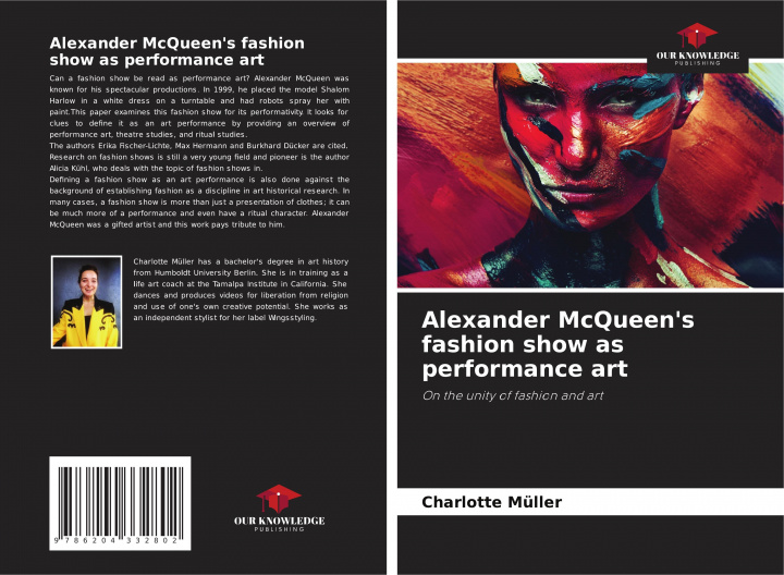 Könyv Alexander McQueen's fashion show as performance art 