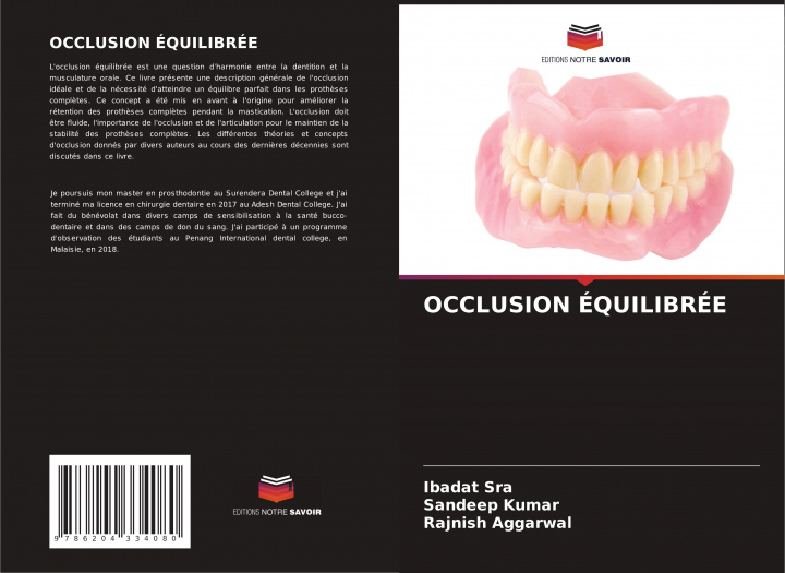 Book OCCLUSION ÉQUILIBRÉE Sandeep Kumar