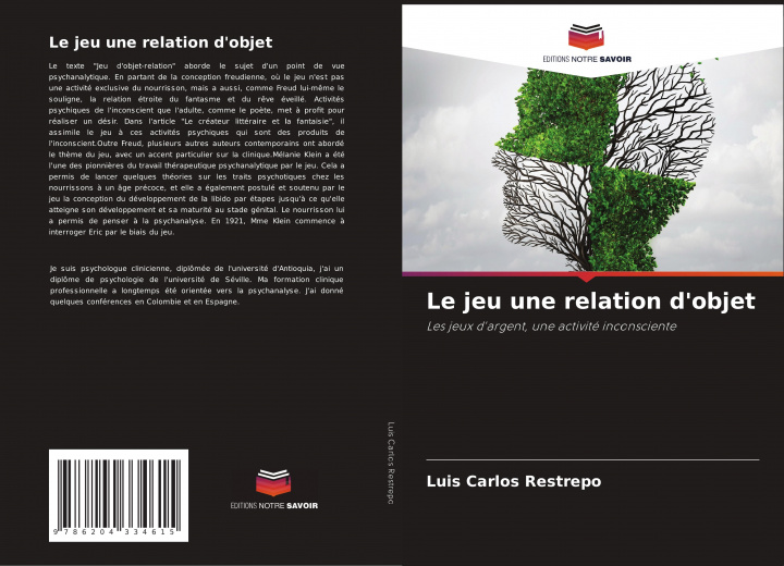 Knjiga Le jeu une relation d'objet Luis Carlos Restrepo