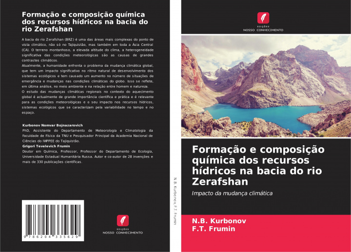 Boek Formaç?o e composiç?o química dos recursos hídricos na bacia do rio Zerafshan F. T. Frumin