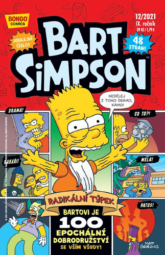 Carte Bart Simpson 12/2021 collegium