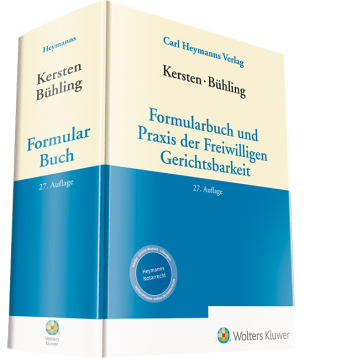 Kniha Kersten / Bühling, Formularbuch und Praxis der Freiwilligen Gerichtsbarkeit Sebastian Herrler