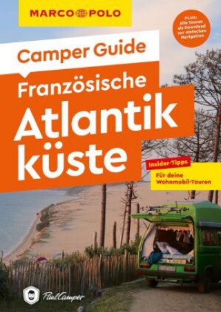 Carte MARCO POLO Camper Guide Französische Atlantikküste 