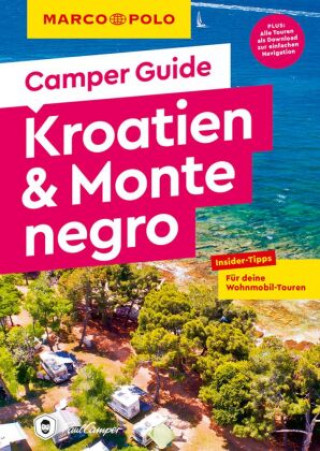 Knjiga MARCO POLO Camper Guide Kroatien & Montenegro 