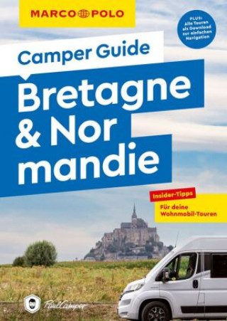 Carte MARCO POLO Camper Guide Bretagne & Normandie 