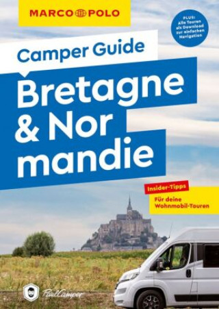 Książka MARCO POLO Camper Guide Bretagne & Normandie 