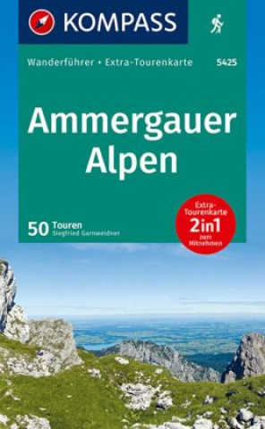 Kniha KOMPASS Wanderführer Ammergauer Alpen, 50 Touren KOMPASS-Karten GmbH