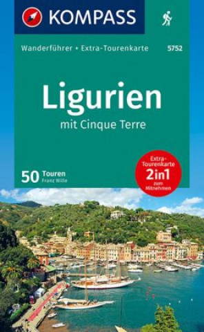 Kniha KOMPASS Wanderführer Ligurien mit Cinque Terre, 50 Touren 