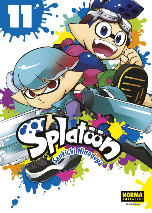 Knjiga SPLATOON 11 Sankichi Hinodeya