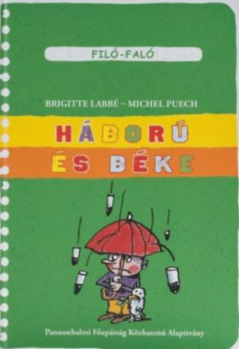 Boek Háború és béke Brigitte Labbé