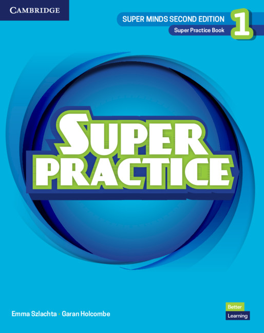 Книга Super Minds Level 1 Super Practice Book British English Emma Szlachta