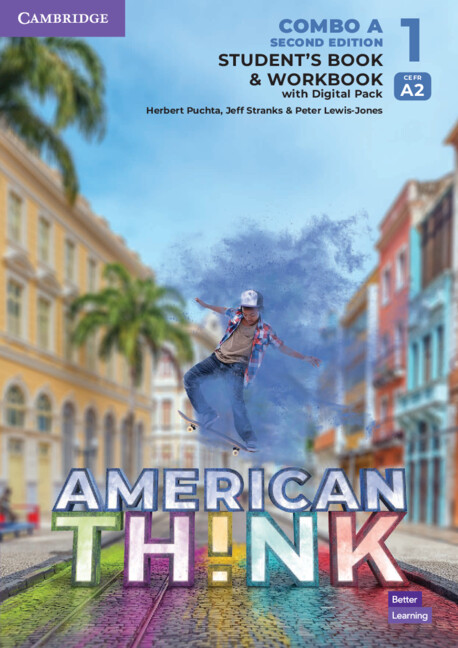 Kniha Think Level 1 Student's Book and Workbook with Digital Pack Combo A American English Zoltan Rezmuves
