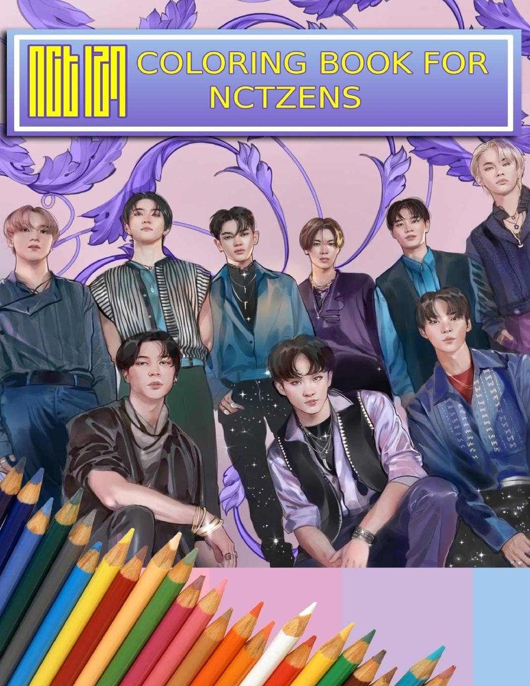Knjiga NCT Coloring Book For NCTzens 