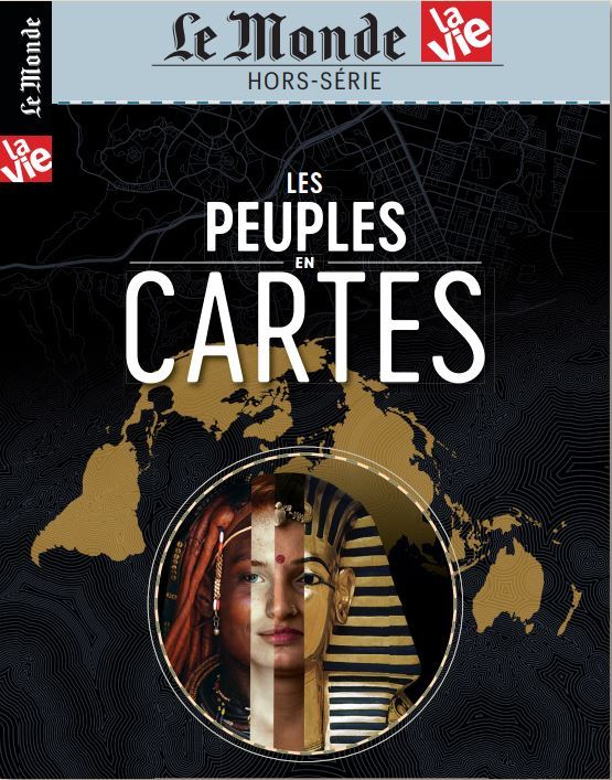 Kniha Le Monde/La Vie HS N°37 : Atlas les peuples en cartes - Janvier 2022 