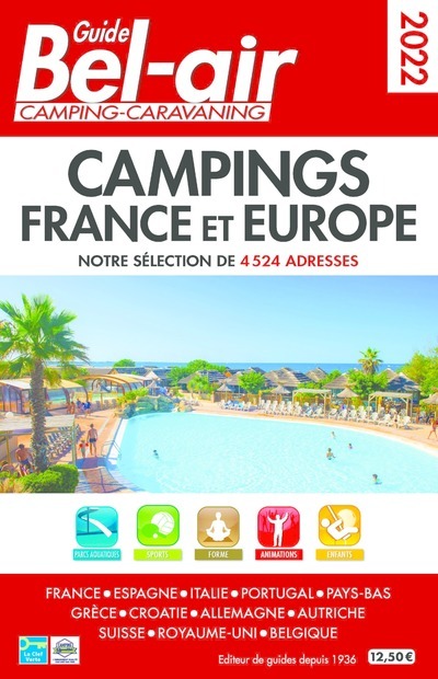 Kniha Guide Bel Air campings France et Europe 2022 Linda Salem