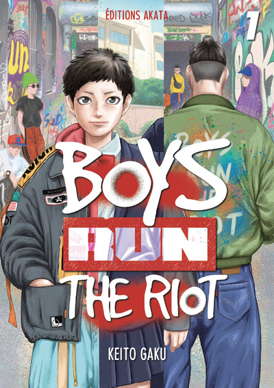 Kniha Boys run the riot - tome 1 Keito Gaku