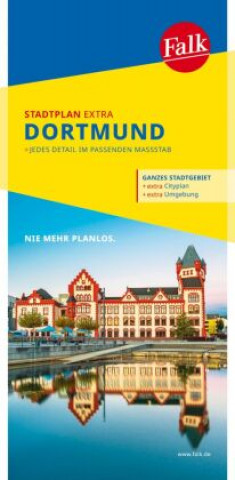 Nyomtatványok Falk Stadtplan Extra Dortmund 1:22.000 