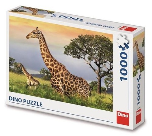 Spiel/Spielzeug Puzzle 1000 Žirafí rodina 