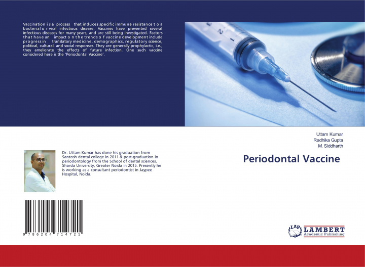 Kniha Periodontal Vaccine Radhika Gupta