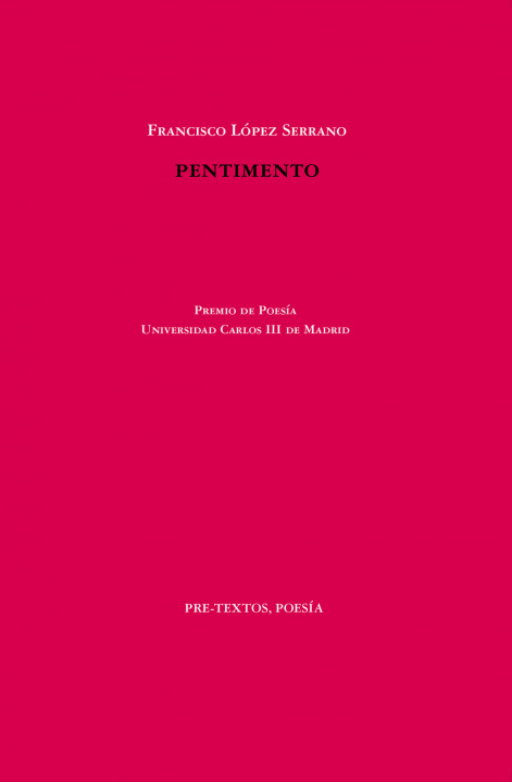 Kniha Pentimento FRANCISCO LOPEZ SERRANO