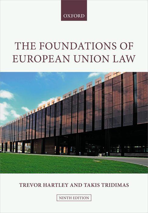 Carte Foundations of European Union Law Tridimas