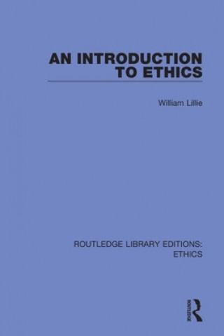 Könyv Introduction to Ethics William Lillie
