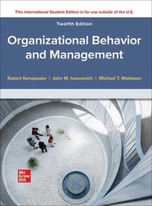 Knjiga ISE Organizational Behavior and Management Robert Konopaske