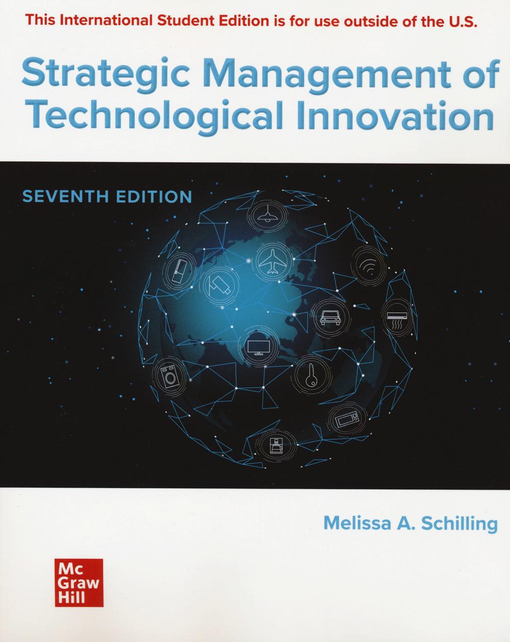 Könyv ISE Strategic Management of Technological Innovation Melissa Schilling